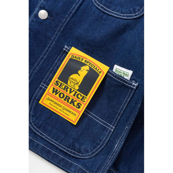 Service Works Unisex jacket Denim Coverall 2.0